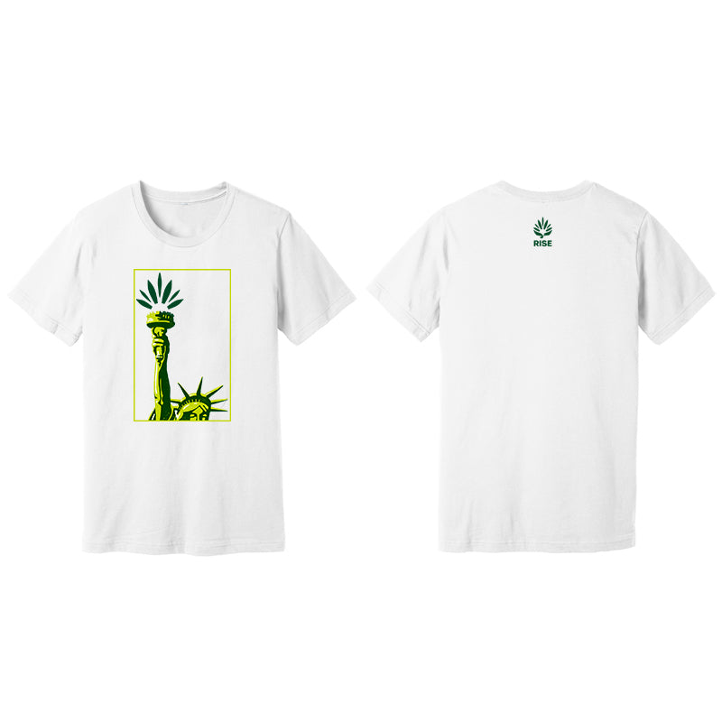 RISE Short Sleeve T-Shirt Lady Liberty